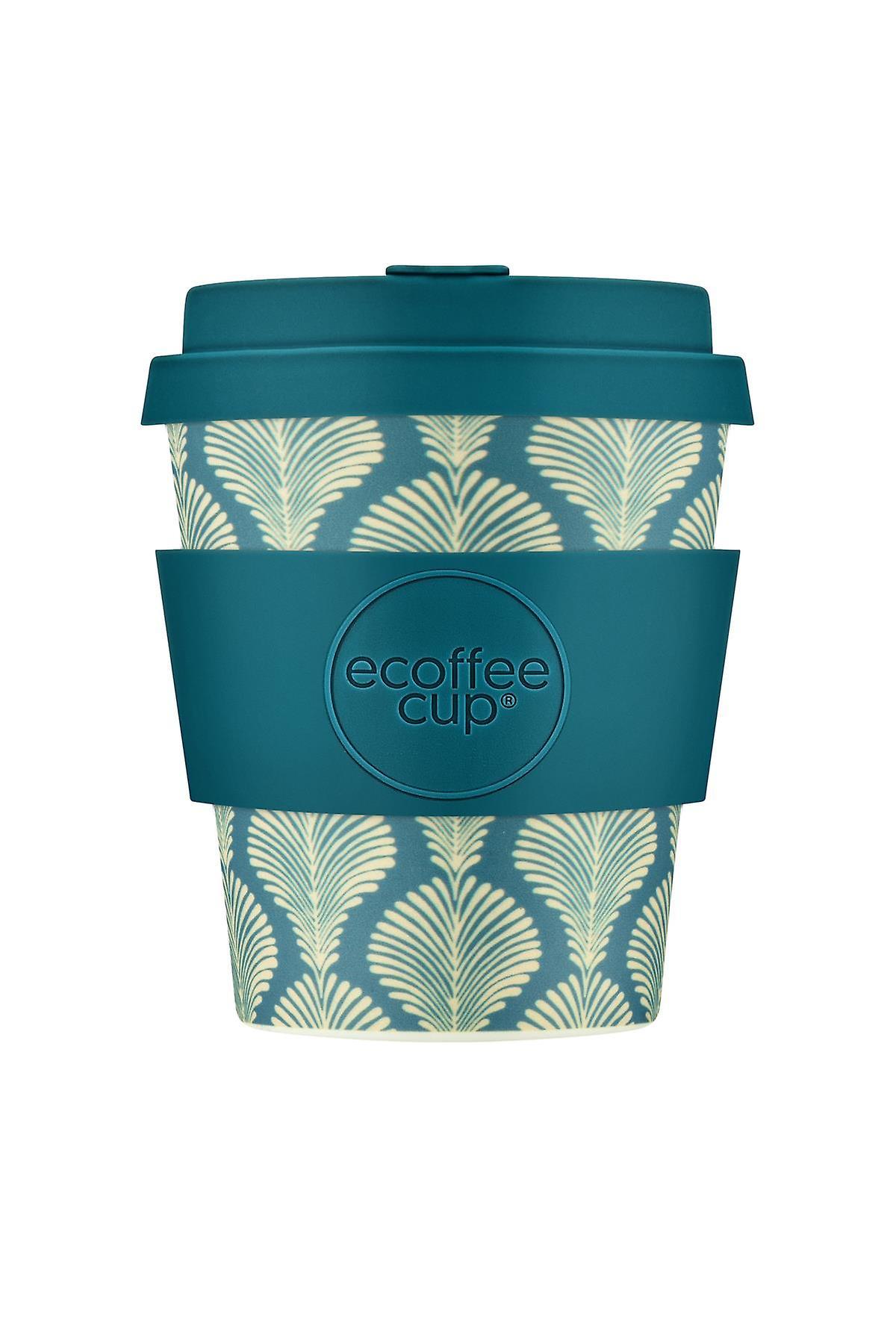 Ecoffee 8oz 240ml Reusable Eco-Friendly Plant Based Coffee Cup Melamine Free Travel Mug Creasy Lu 8oz/240ml