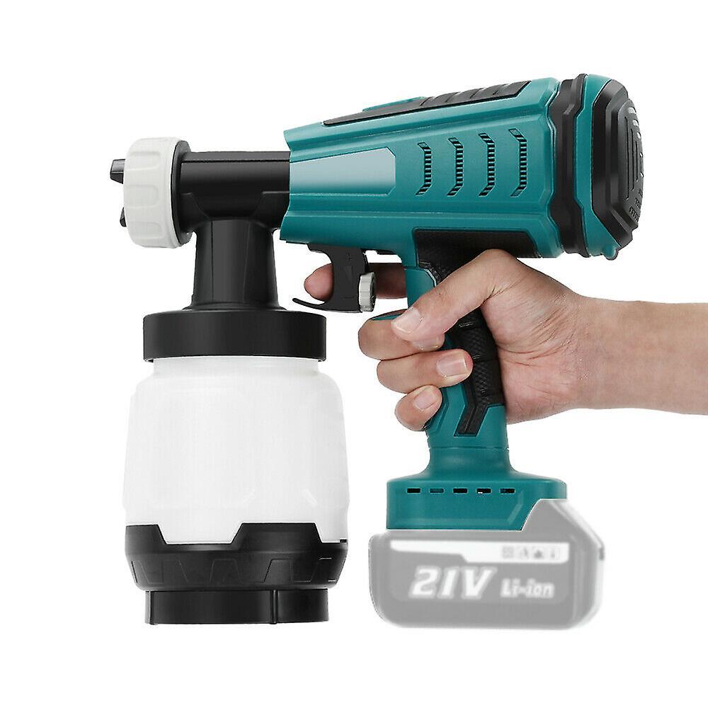 Niutuo Makita 18V Battery Cordless High Pressure Paint Spray Gun Lightweight 1000ML