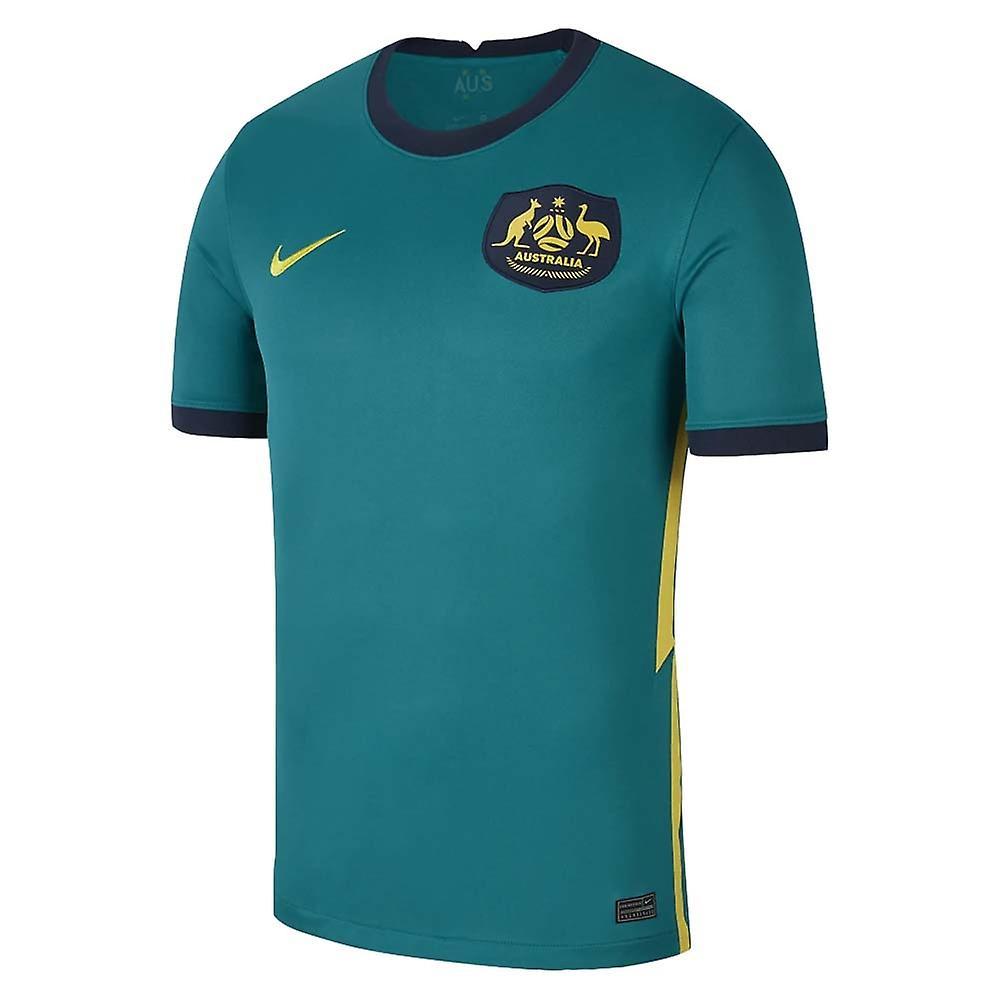 Nike 2020-2021 Australia Away Shirt Green S