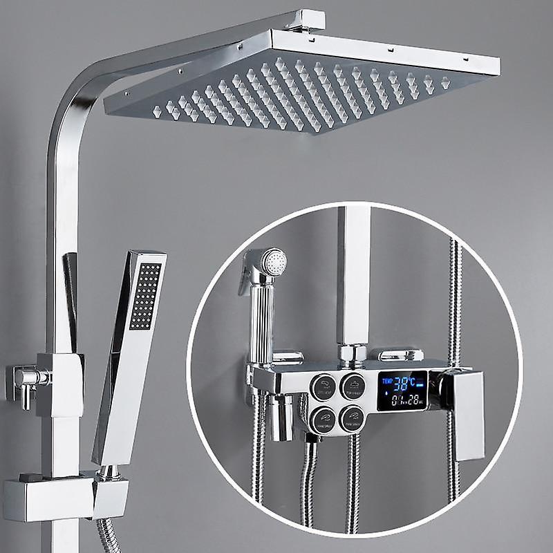 Slowmoose Hot And Cold Digital Shower Set- Faucet Digital System D3-hot and cold