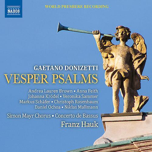 Naxos Donizetti / Hauk / Gubba-Chkheidze - Vesper Psalms  [COMPACT DISCS] USA import