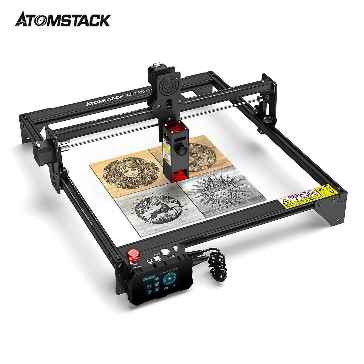 ATOMSTACK A5 M50 PRO Desktop DIY CNC Laser Engraving Cutting Machine with 410x400mm Engraving Area F US Plug