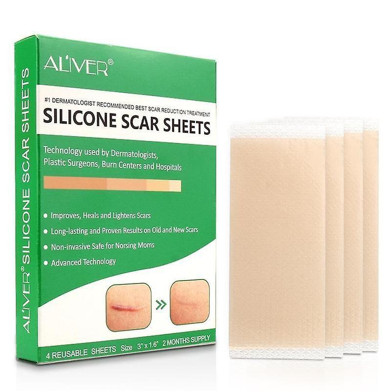 Slowmoose Reusable Surgery Scar Removal Silicone Gel Sheet - Therapy Patch For Acne