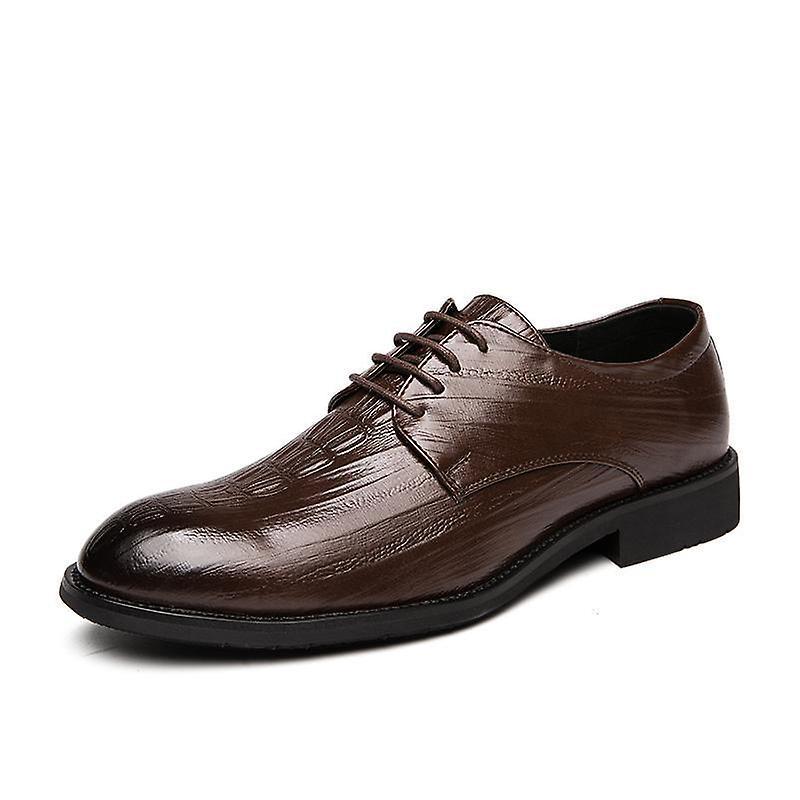 Mickcara Men's Oxford Shoe 19879 Brown Eu44