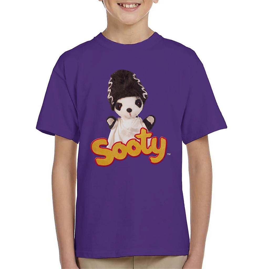 Sooty Halloween Spooky Soo Kid's T-Shirt Purple X-Small (3-4 yrs)