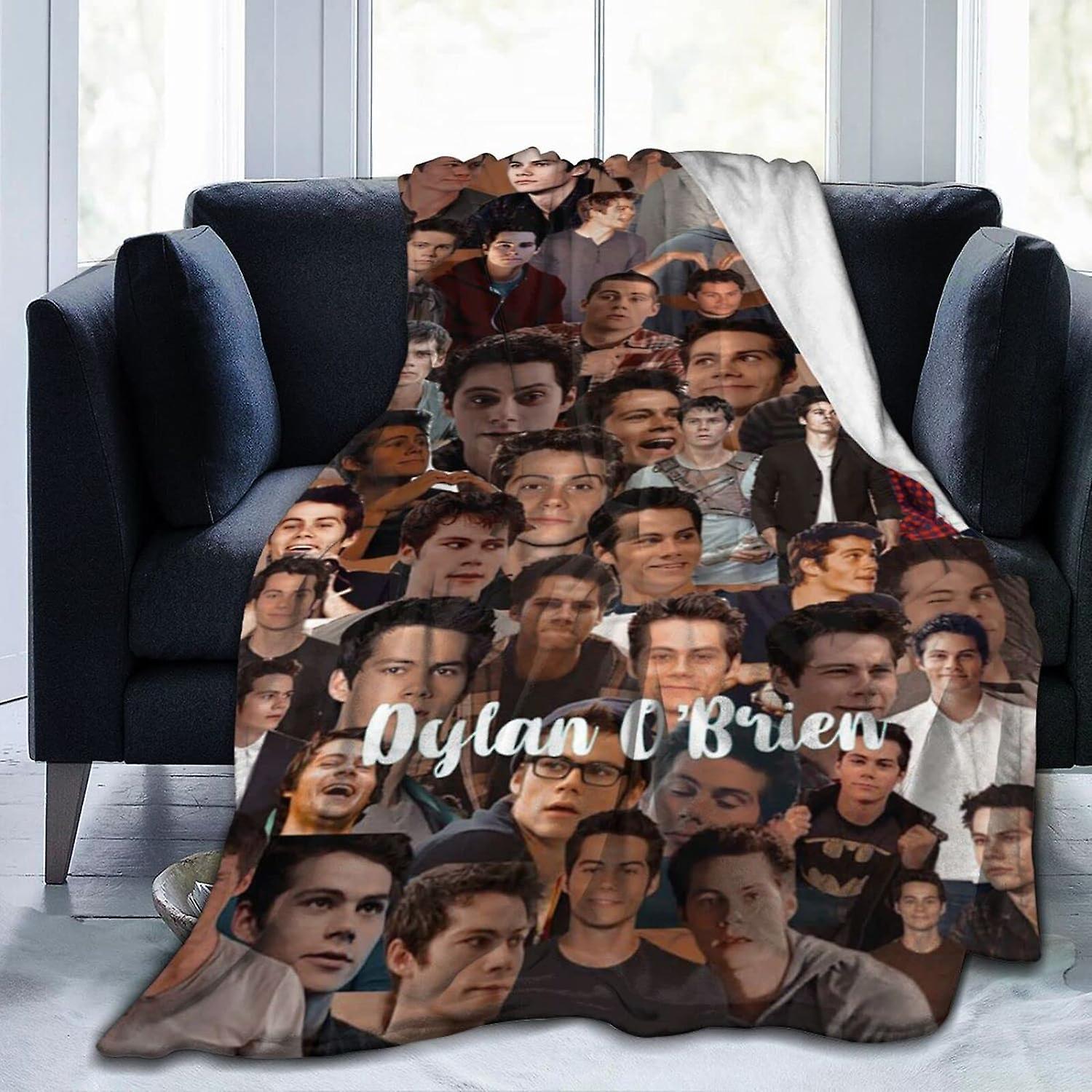 Kerota Air-Conditioning Blanket, Dylan O'Brien Throw Blanket,Super Soft Comfy Flannel Fleece Blanket, Plush Blanket ABD4221 50x40in 125x100cm