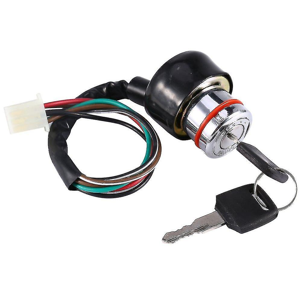 Guangzhou Yunlan Trading Co., Universal 6 Wire Ignition Switch 3 Position 2 Keys Motorcycle Kart Pit Quad Bike