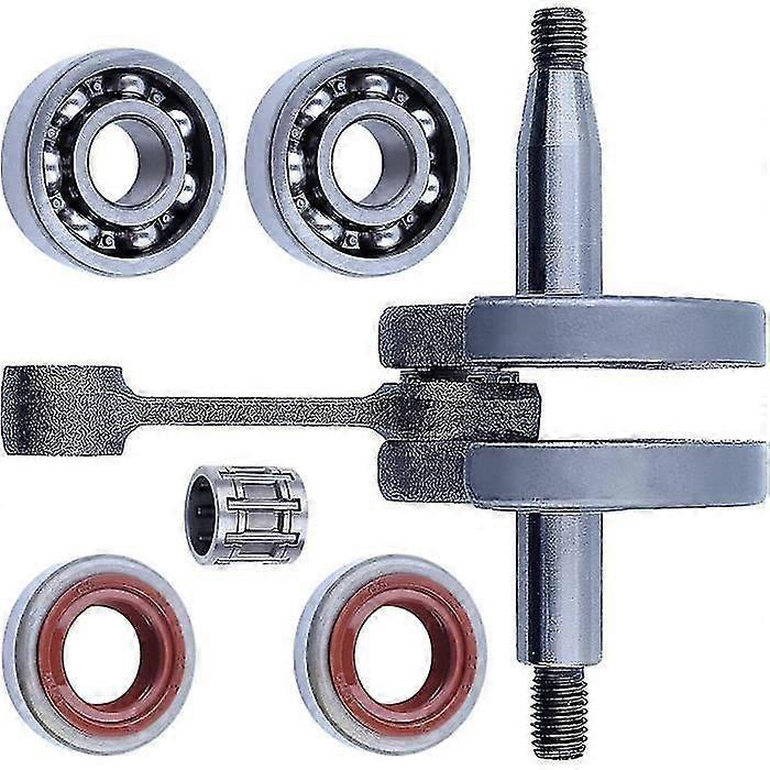 Bluezoo Crankshaft Oil Seal Bearing Kit Gear Accessory Compatible With Stihl Fs120 Fs200 Fs250 Fs350 4134 030 0400 Replace L -sy