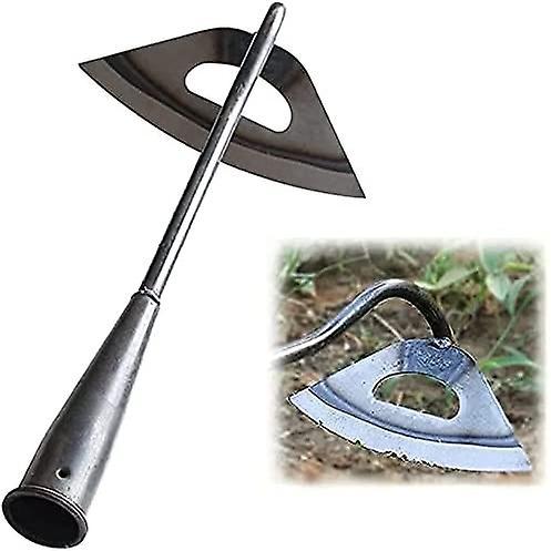 Sunrain Garden Hoe - All-steel Hardened Hollow Hoe Compatible With Weeding Long Handle, Garden Weeding Tools