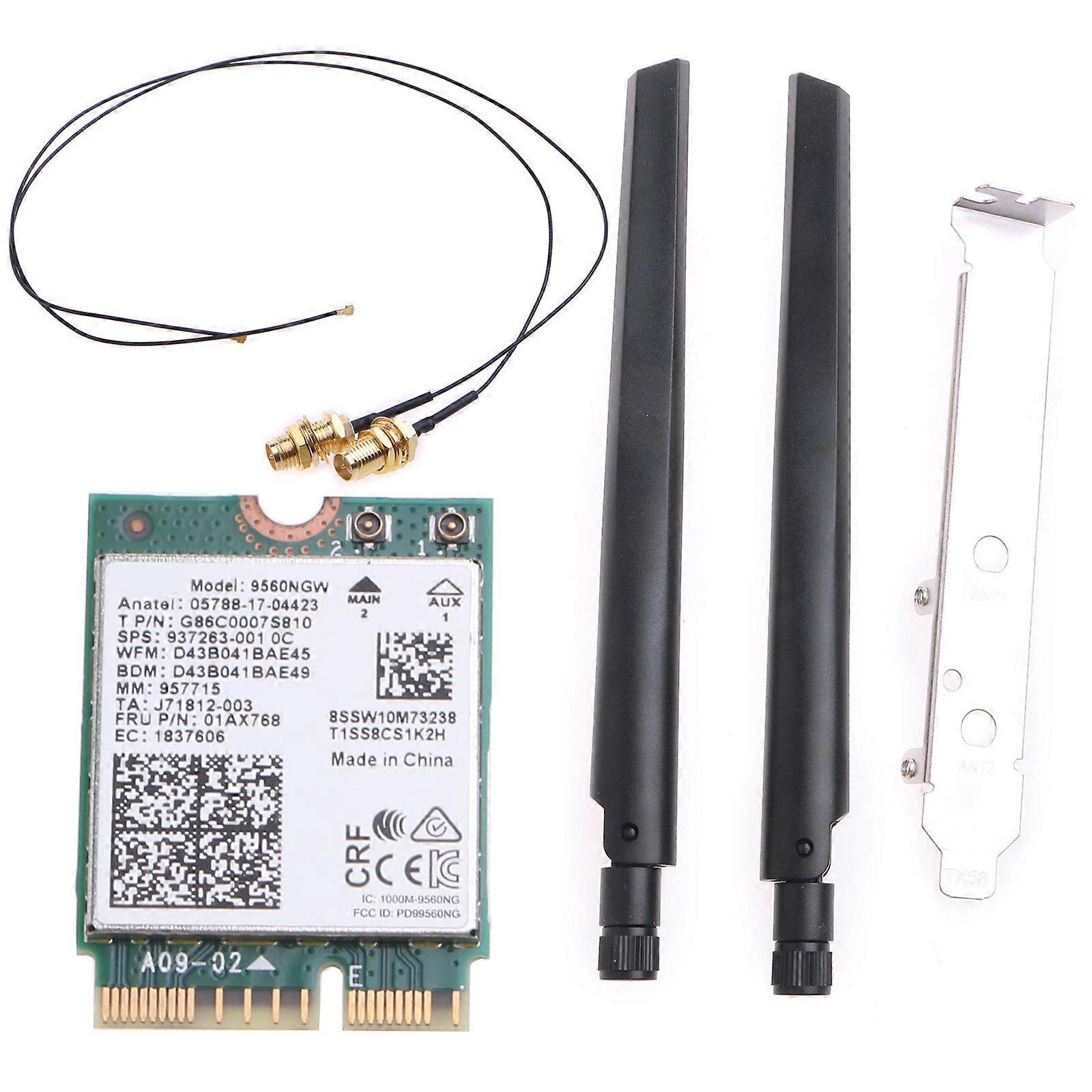 unbrand 9560NGW for M.2 CNVio for Key E Wireless Card WiFi Desktop Kit 2.4/5G 802.11ac A