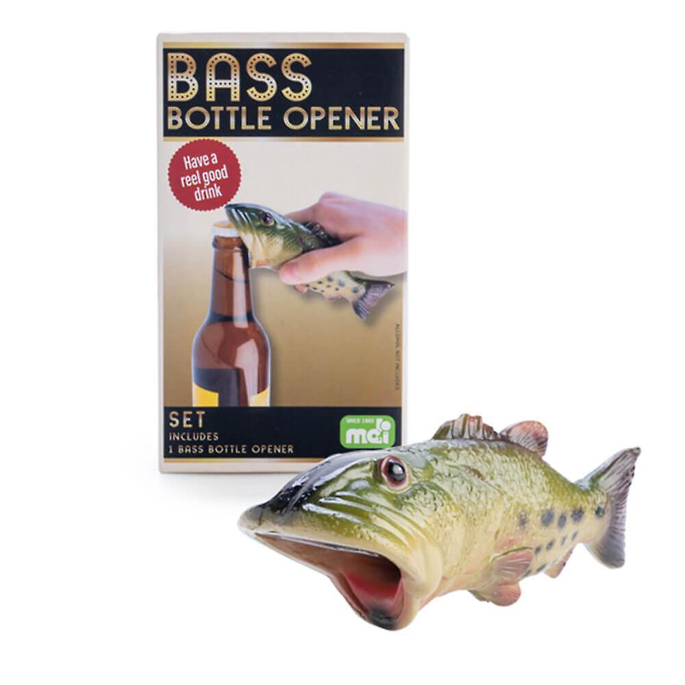 LatestBuy High Quality MDI Realistic Bass Shaped Fish Bottle Opener Ages 18+ and Up