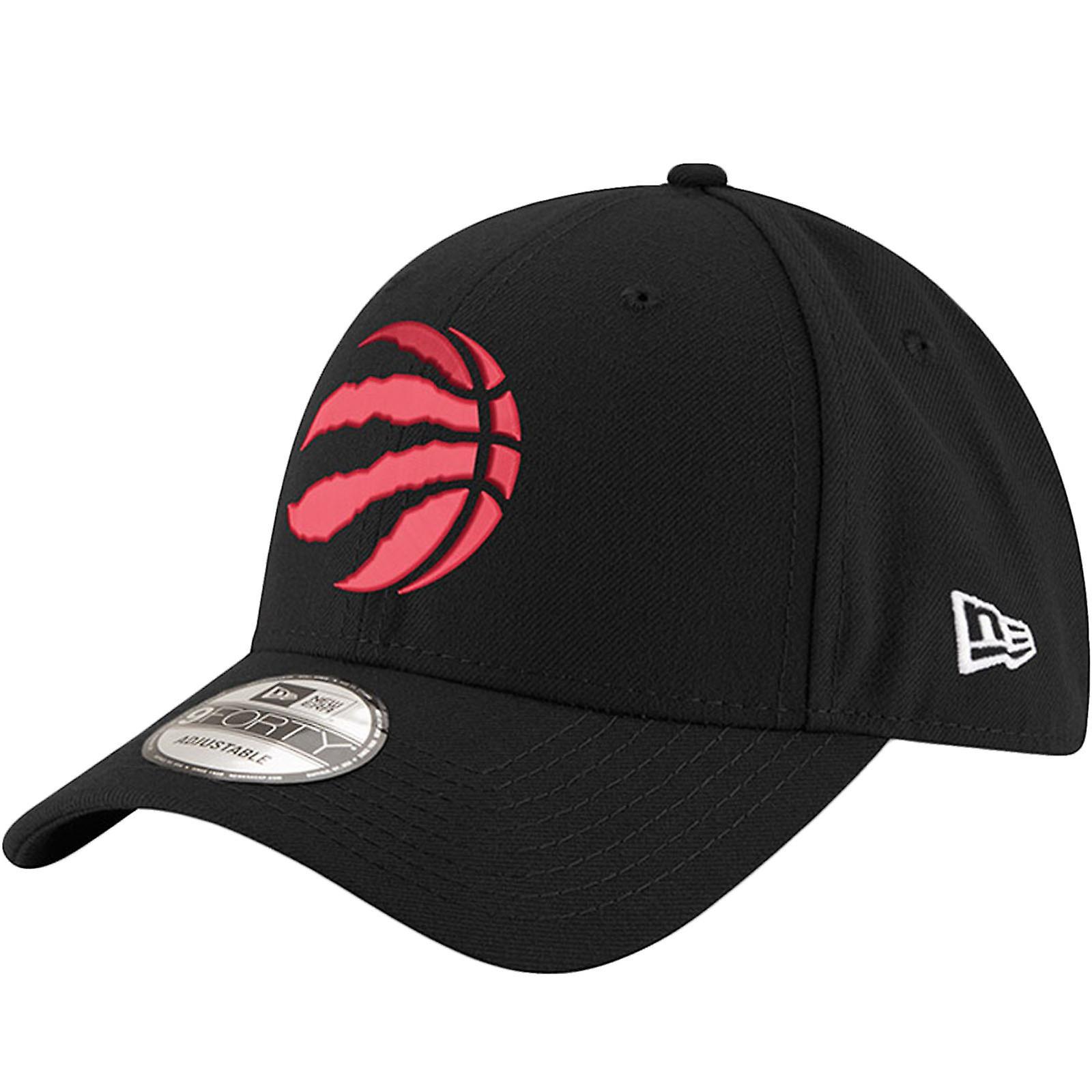 New Era 9FORTY Toronto Raptors NBA Basketball The League Baseball Cap Hat Black One Size