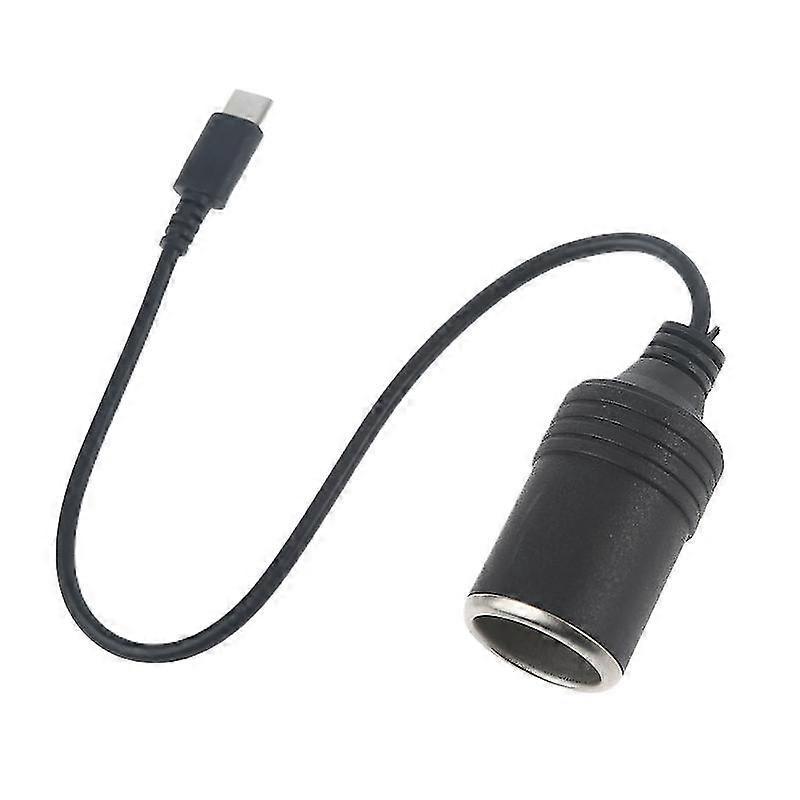 Linkrunning Usb C Pd Type C To 12v Car Cigarette-lighter Socket Female Power Supply Cable