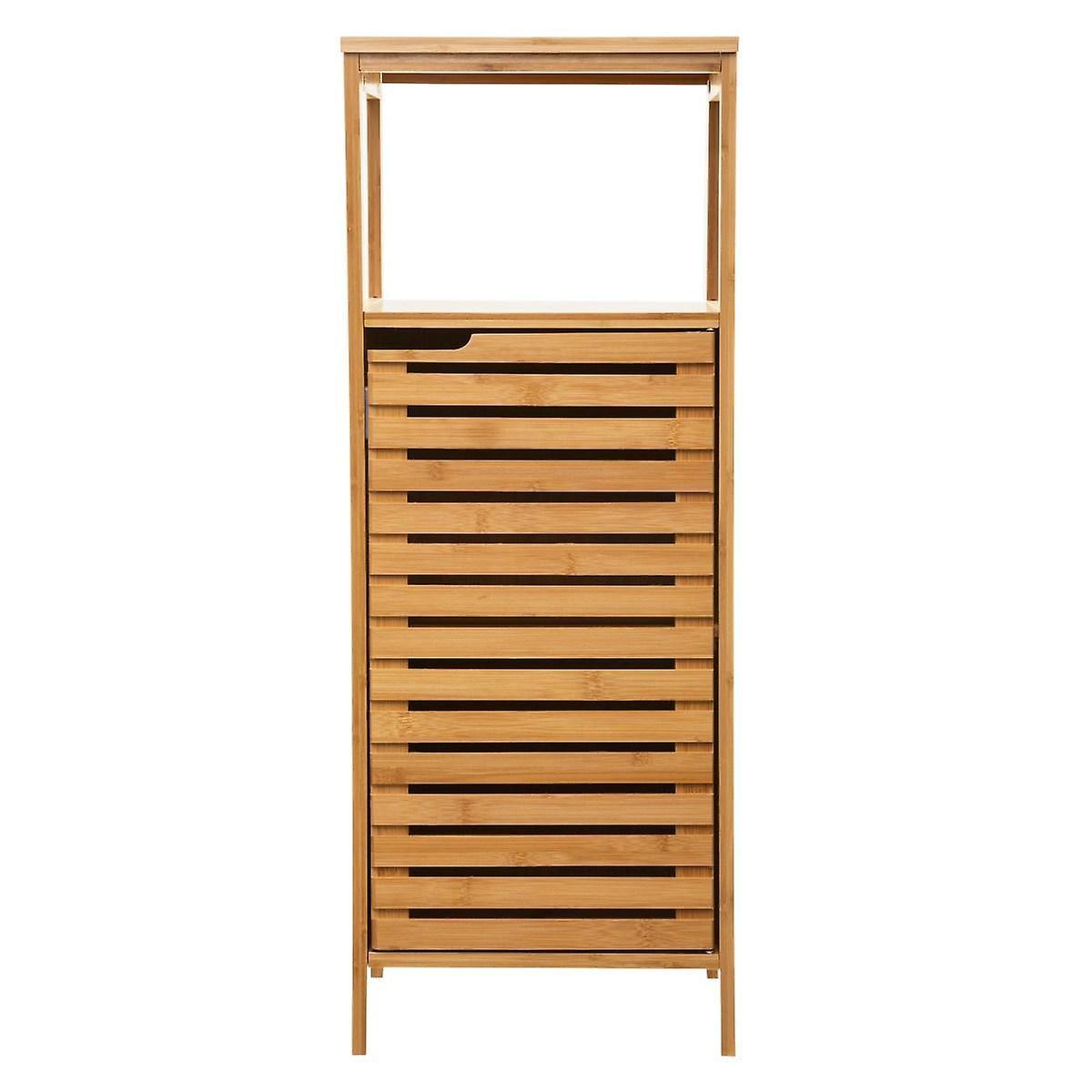 Northix Standing Bathroom Cabinet in Bamboo