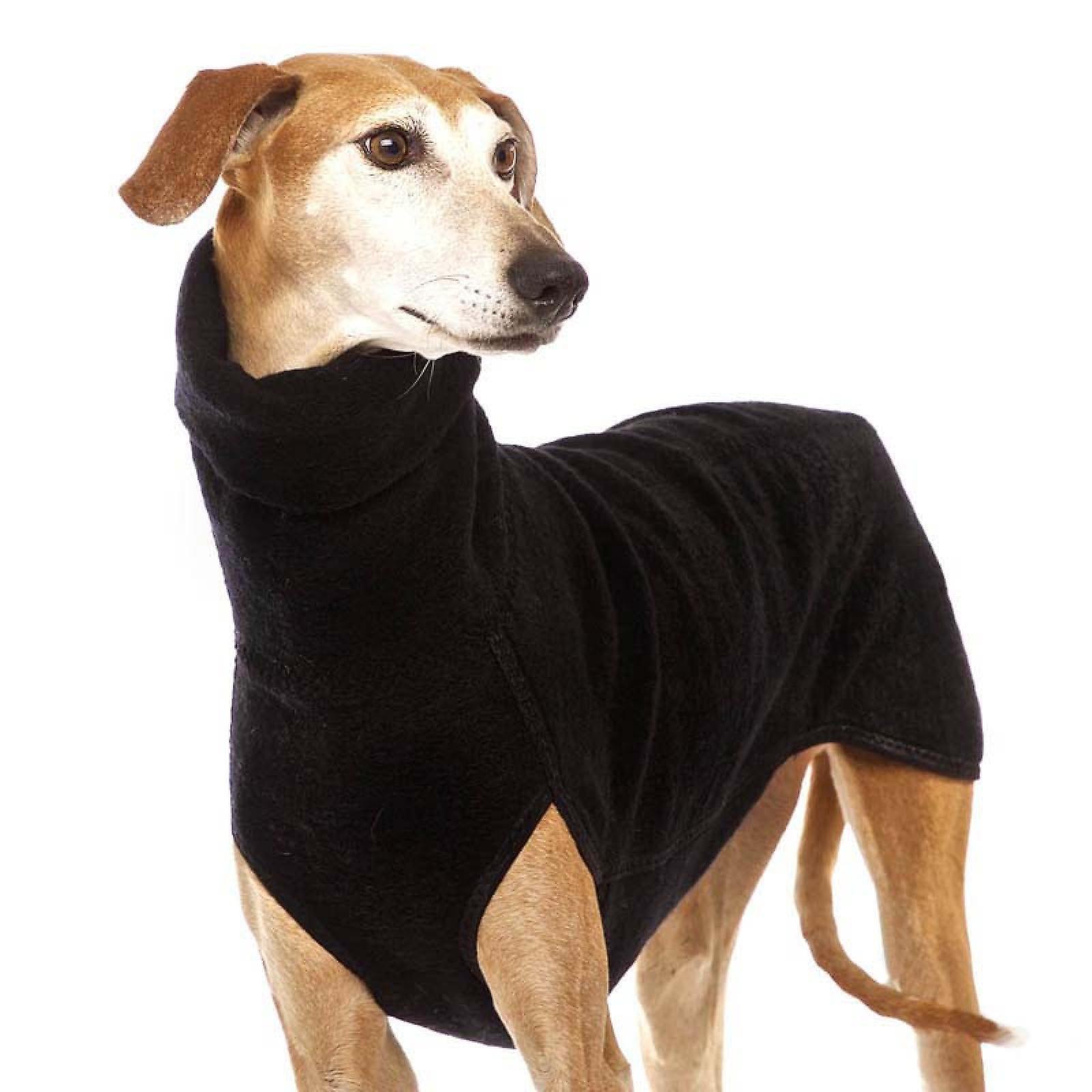 Unbrabded Autumn And Winter Warm Greyhound Labrador Shepherd Dog Large Dog Clothes Turtleneck Shirt Sweater Stretch Fleece Dog Sweater Vest Pet Jac...