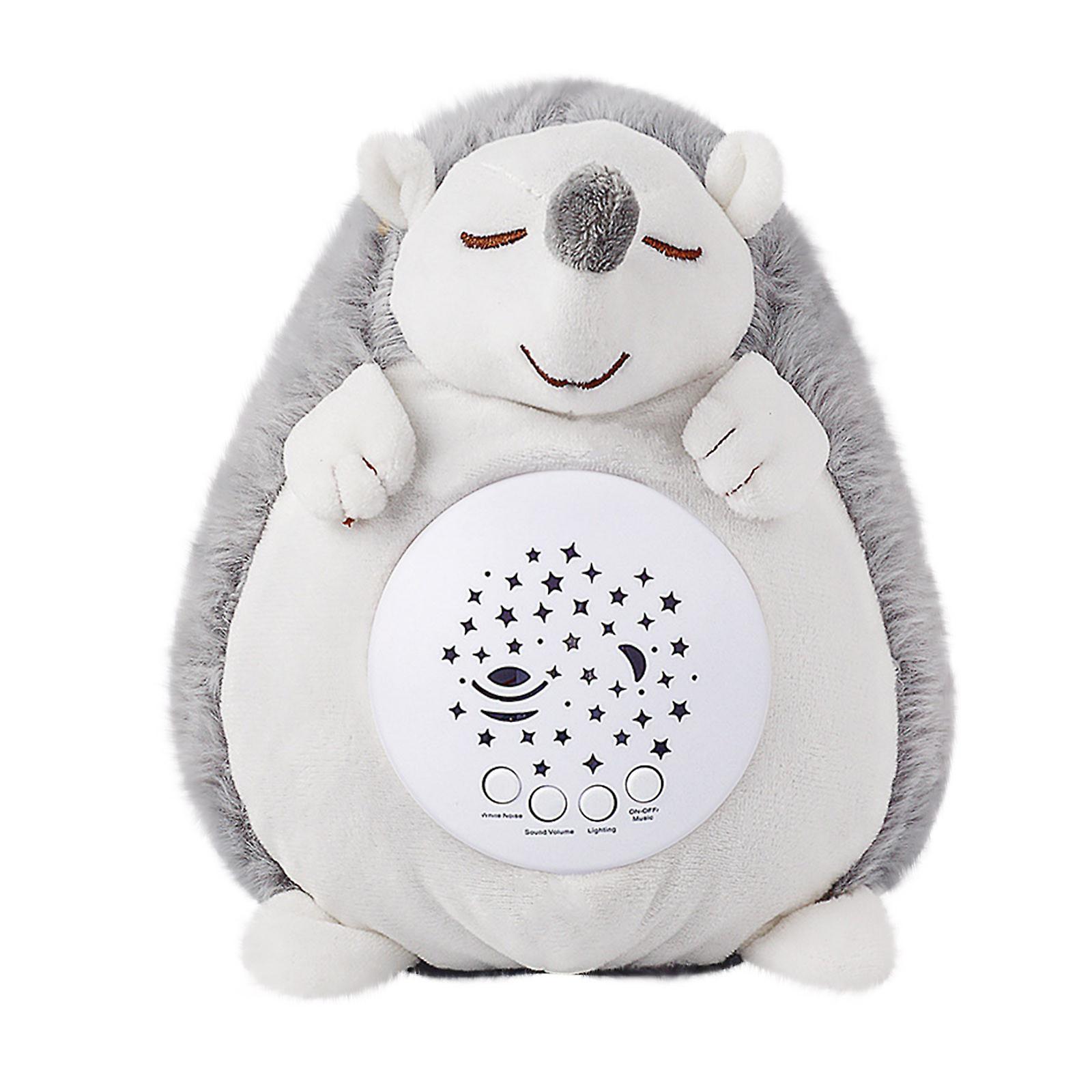 Dandanzhuan Baby Sleep Led Lighting Plush Stuffed Night Light Projector Toy With Music Gift Multicolor A