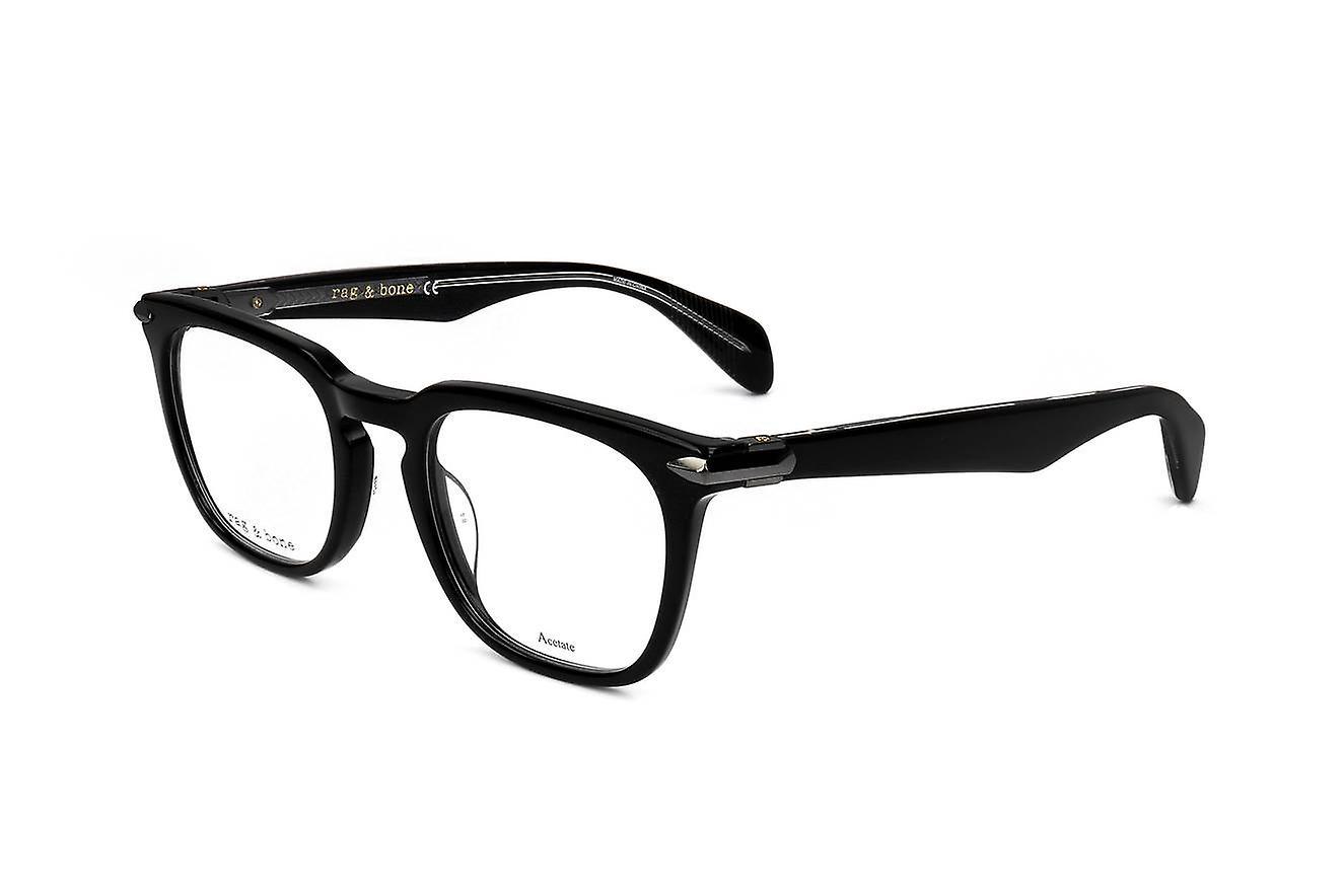 Eyewear Frames Rag & Bone RNB7008 807 BLACK 49/21/145 MAN 49 mm