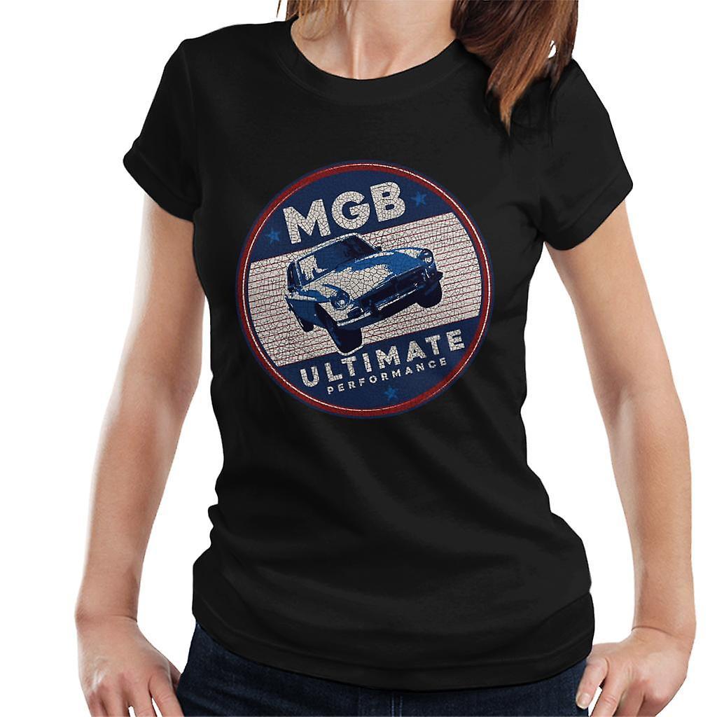 MG B Ultimate Performance British Motor Heritage Women's T-Shirt Black Medium