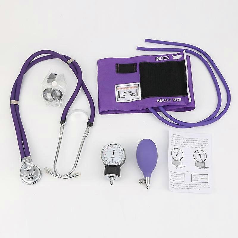 NICEMOON Manual Sphygmomanometer Medical Double Heart Stethoscope