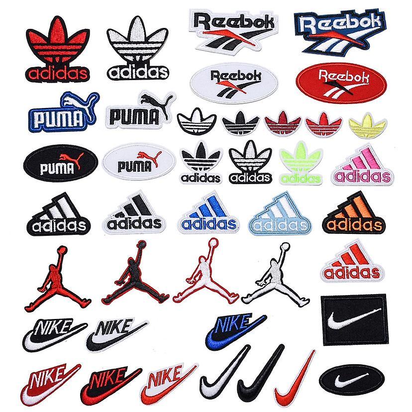 Phwj Random Assorted Styles Embroidered Patches 40PCS , Sew on/Iron on Patches, Applique for Clothes Dress Pants Hats Jeans, Sewing Flowers Appliqu...