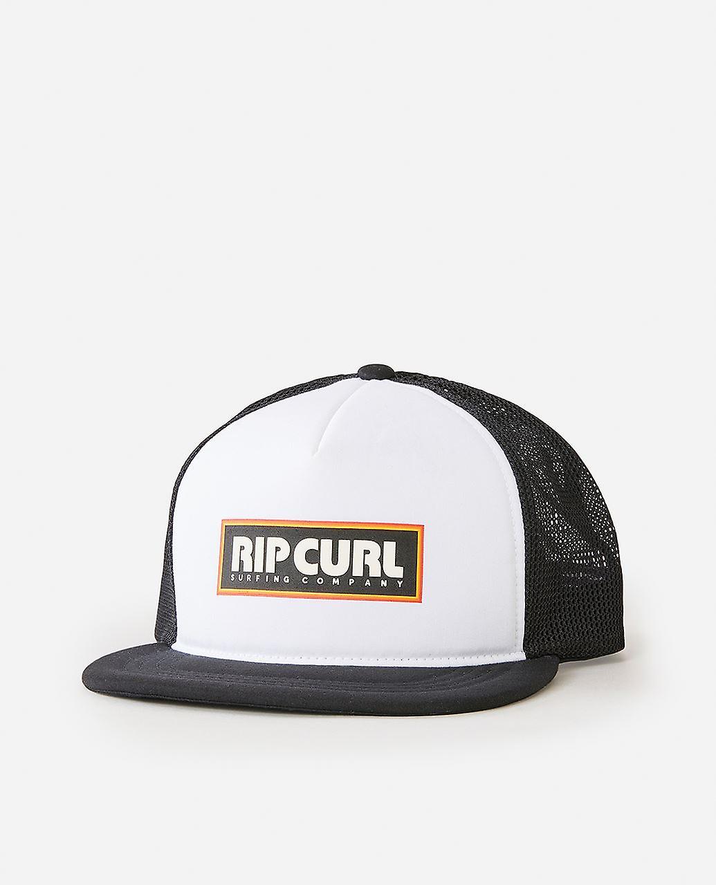 Rip Curl Mens Snapback Trucker Cap ~ Big Mumma White One Size