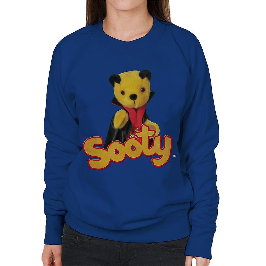 Sooty Halloween Vampire Women's Sweatshirt Royal Blue XX-Large