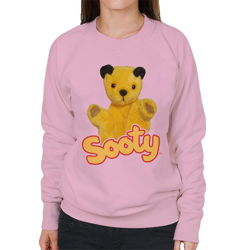 Sooty Wave Logo Women's Sweatshirt Light Pink XX-Large