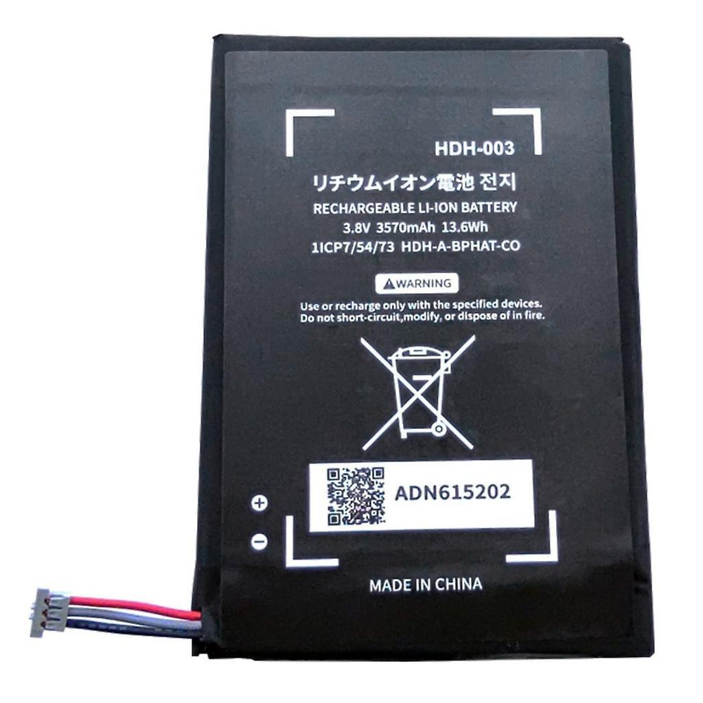 Unbrand HDH-003 Replacement Rechargeable Li-po Battery 3.8V 3570mAh for Switch Lite Black