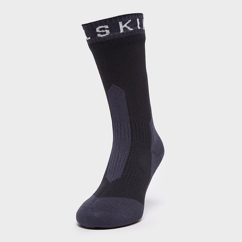 Sealskinz Extreme Cold Weather Socks - Black/Grey/White - XL