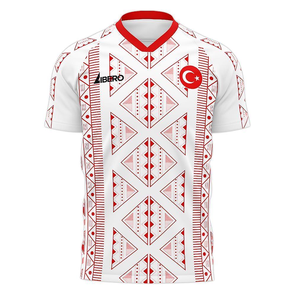 Libero Sportswear Turkey 2024-2025 Away Concept Football Kit (Libero) White XL