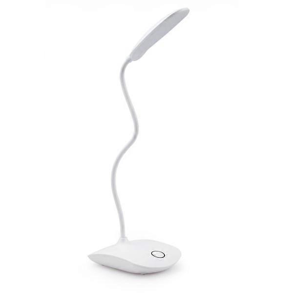 Yuheng LED table lamp rotatable, dimmable, battery-powered White