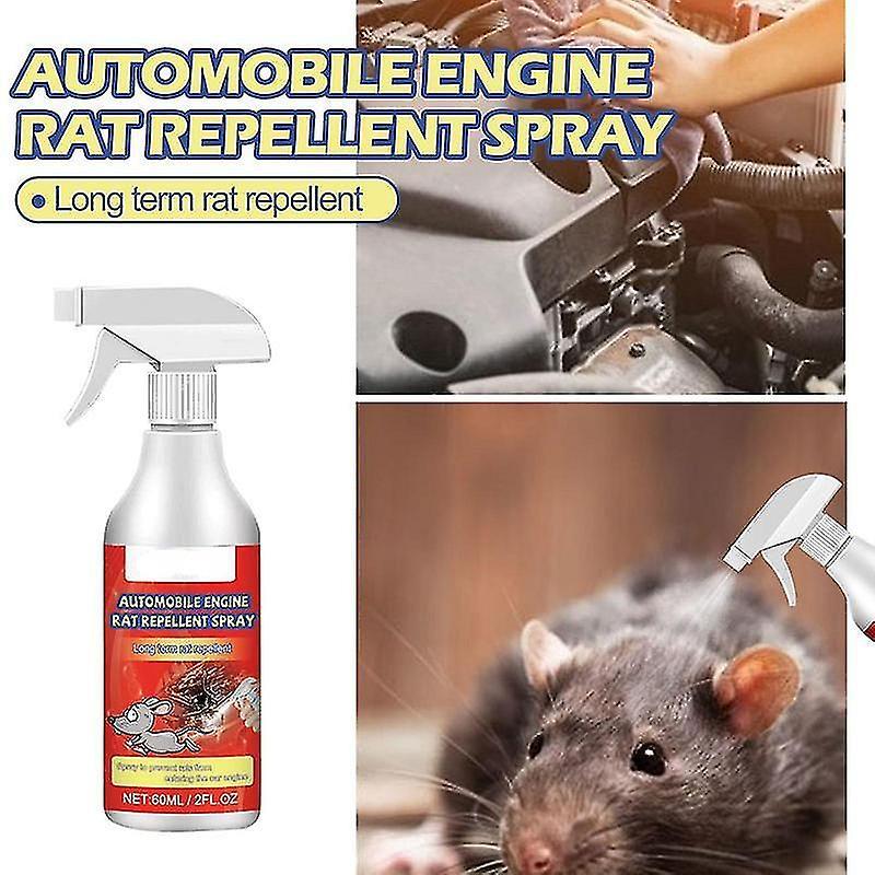 Tianzun Rodent Repellent For Car Engines, Natural Rodent Spray, Rat Mouse Mice Repellent For Cars Vehicle Truck