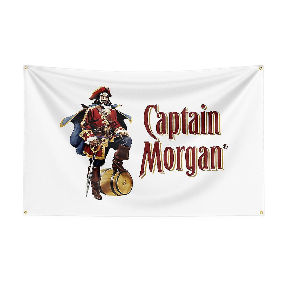 Cryin Jinzhaolai 3x5ft Captain Morgans Beer Flag For Decor F 90 x 150cm