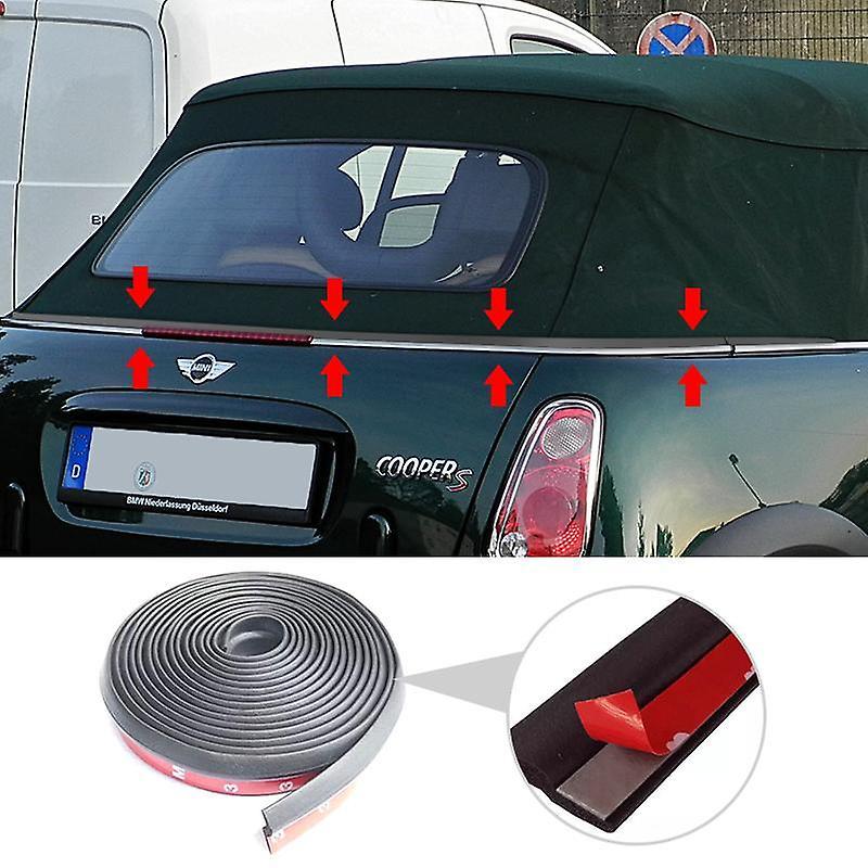 Muggyz Protector Door Seal Cover Strip Sticker For Bmw Mini One Cooper S Convertible R52 Rear Soft Top Roof Weather Seal Repair Kits