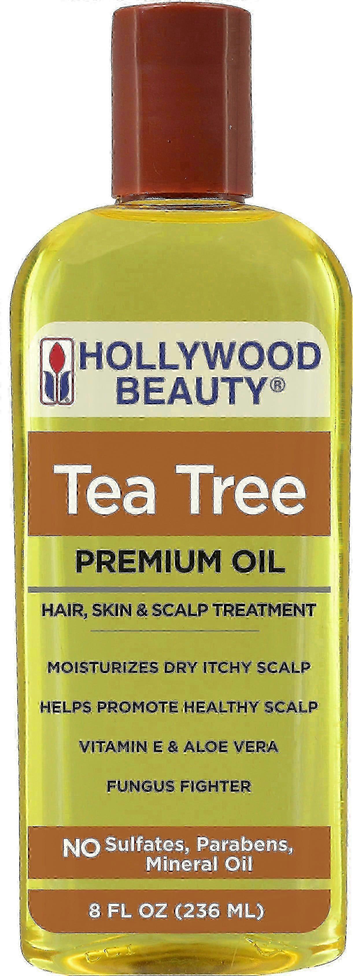 Hollywood Beauty Tea Tree Oil Skin & Scalp Treatment, 8 Oz