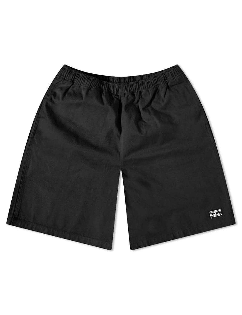 Obey - Easy Relaxed Twill Black - Shorts