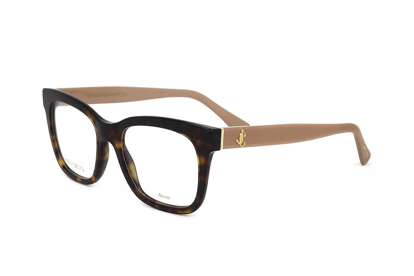 Eyewear Frames Jimmy Choo JC277 ONS HAVANA NUDE 50/18/145 WOMAN Brown 50 mm