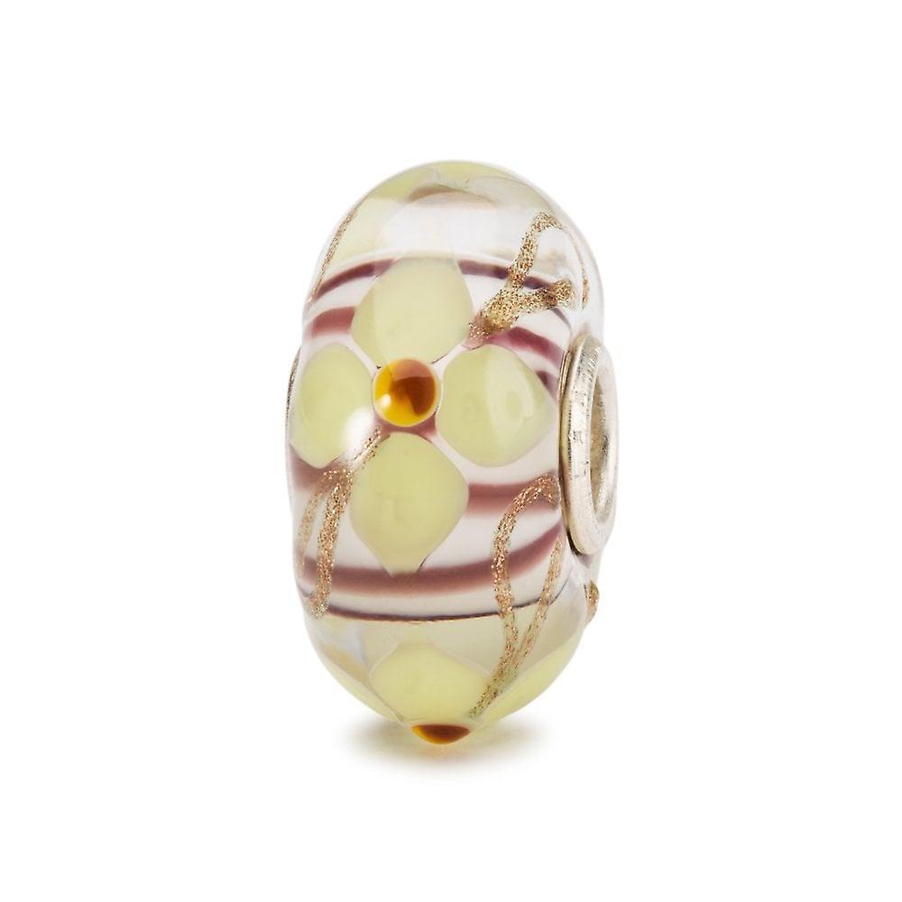 Women's Trollbeads Pastel Flower Decor Glass Bead TGLBE-20136