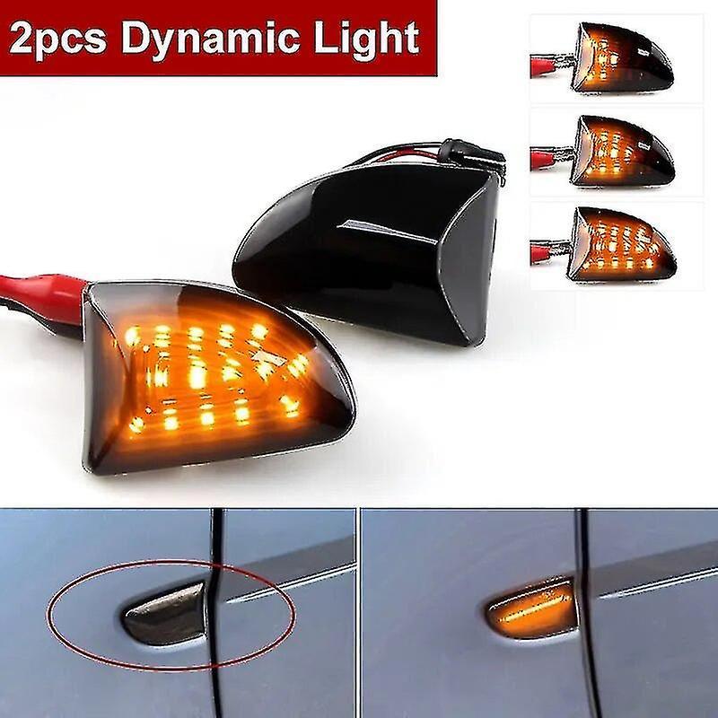 Guangzhou Yunlan Trading Co., 2pcs Amber Dynamic Led Marker Light For Mercedes Benz Smart Fortwo W451 Coupe Cabrio Side Turn Signa 2pcs Dynamic