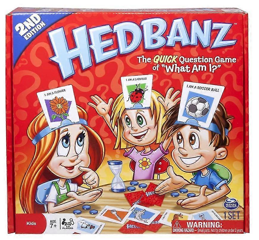 Unbrand What Am I Guess Who Hedbanz Full English Parent-child Family Party Board Game Cards