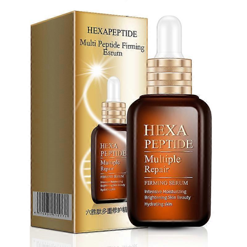 West&month 50ml Hexapeptide Face Serum Intensive Anti-wrinkle Essence Anti-aging Collagen Firming Hydrating 1 Pcs