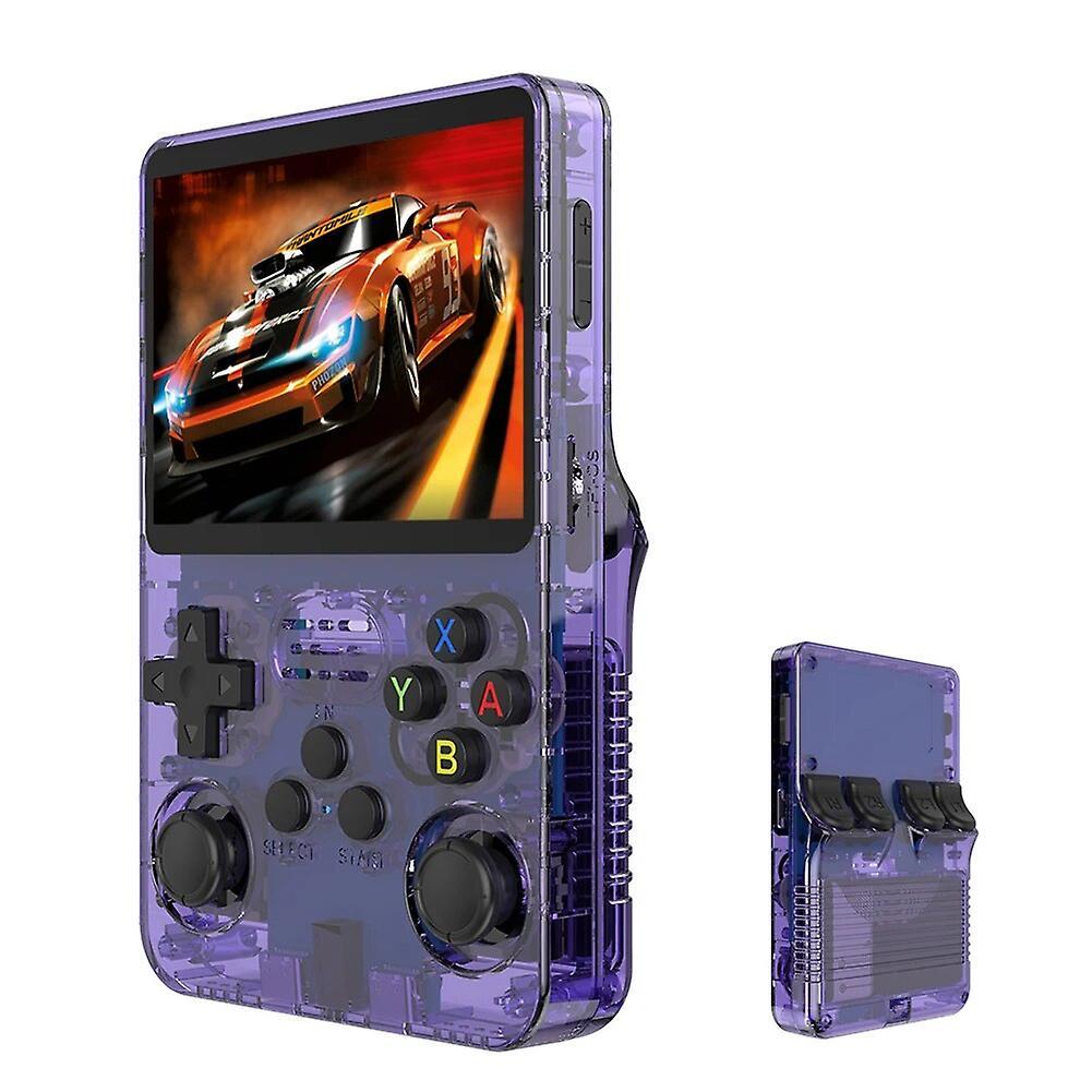 Game Console Accessories R36s Handheld Game Player 64gb Games 3.5 Inch Ips Screen Classic Game Player Open Source Linux 3d Dual-system For Kids And...