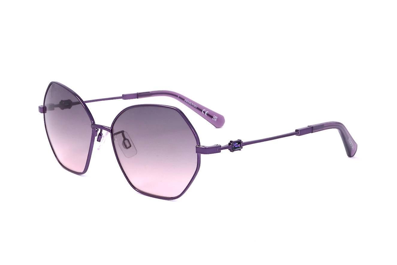 Sunglasses Swarovski SK0352-H 81Z SHINY VIOLET 56/15/140 WOMAN Purple 56 mm