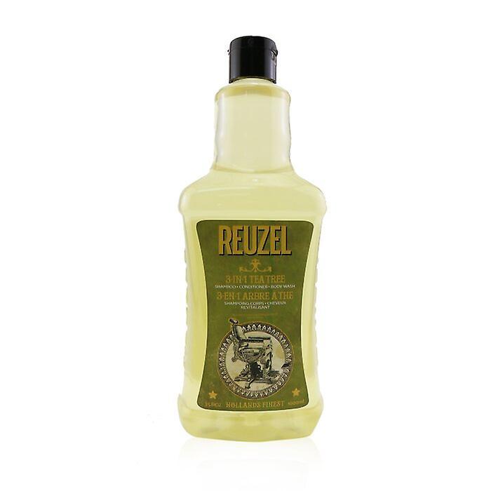 Reuzel 3-in-1 Tea Tree Shampoo Conditioner Body Wash - 1000ml/33.81oz