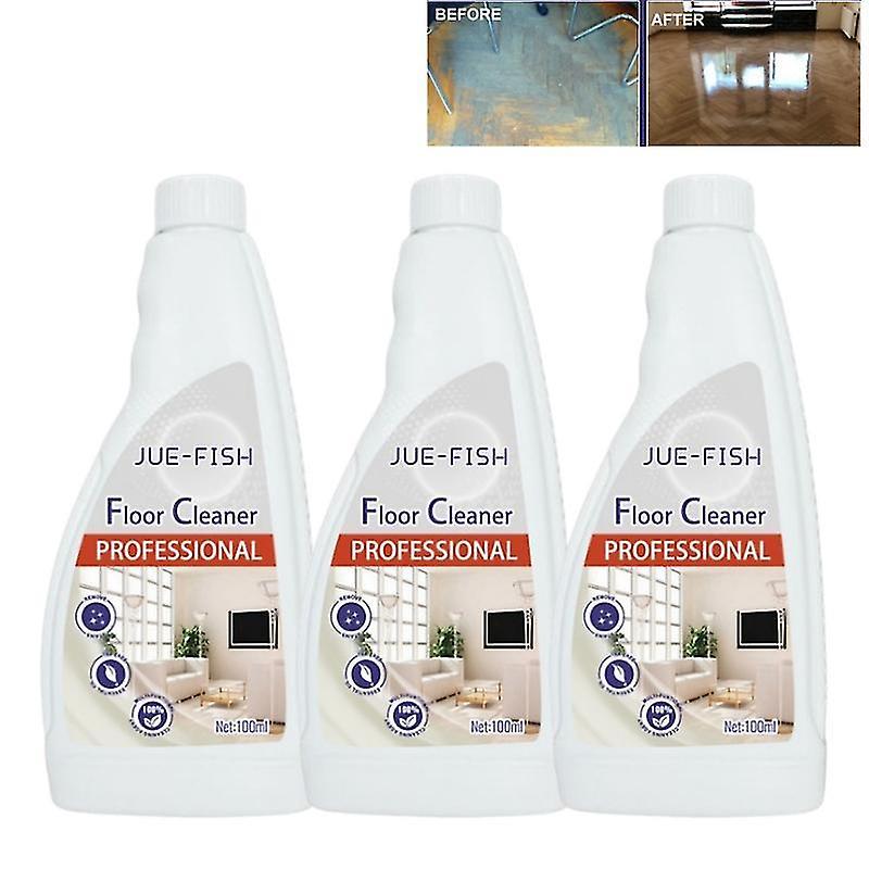 unbrand 3pcs Floor Cleaner For All Robot Vaccum And Mop, Floor Cleaning Liquid Solution Compatible Roborock Omo Joint.