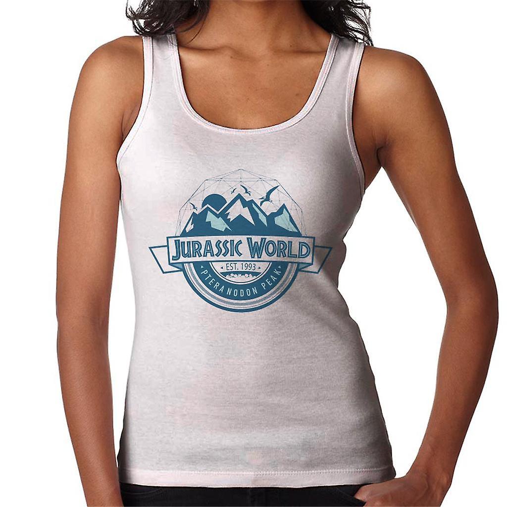 Jurassic Park Jurassic World Pteranodon Peak Women's Vest White Large