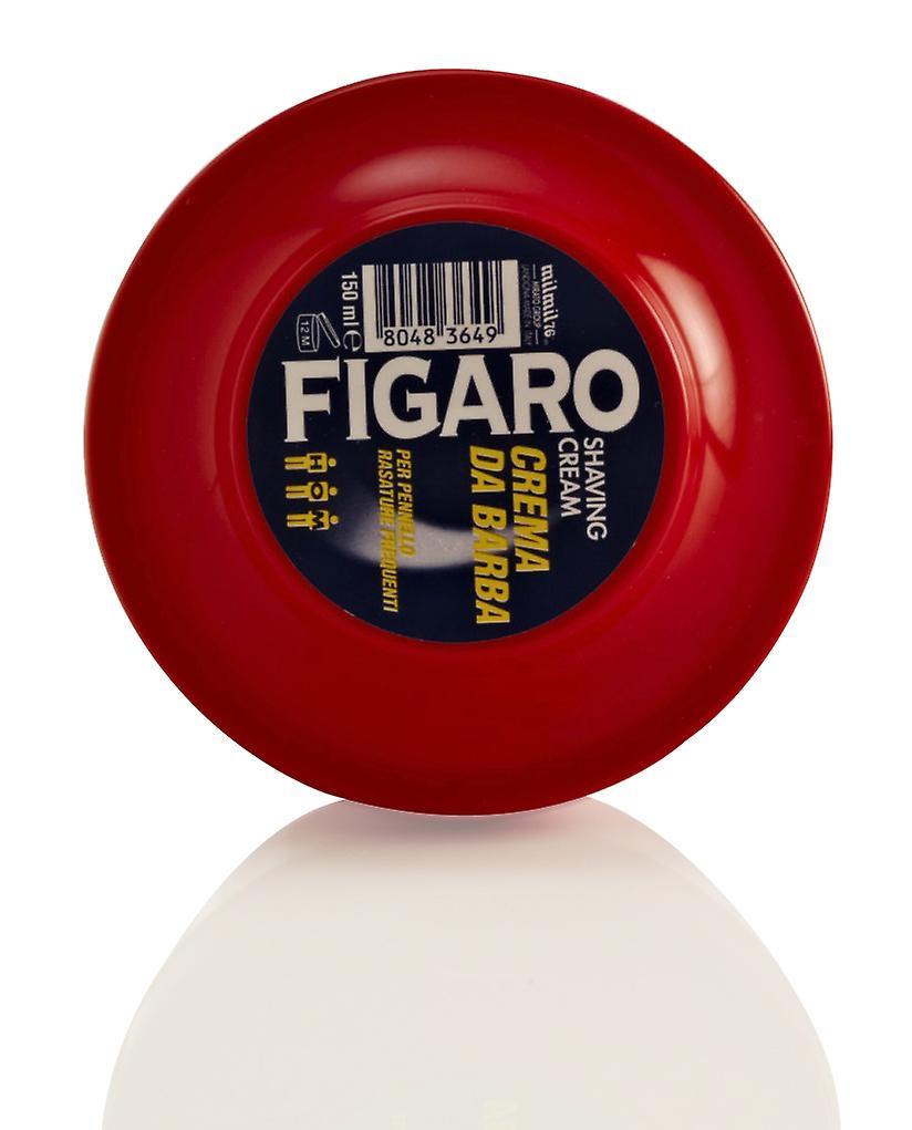 Figaro Shaving Shaving Soap Pot (Red) - 150ml