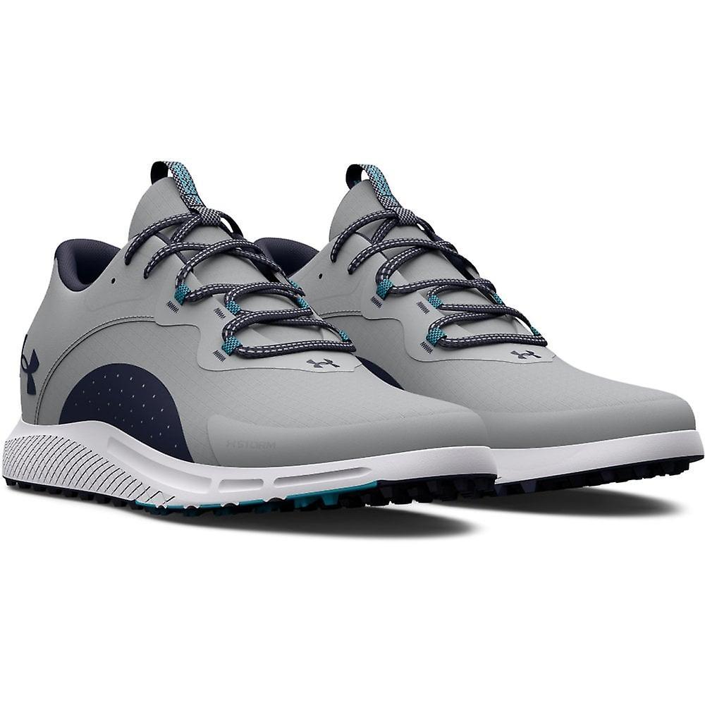 Men's Under Armour Charged Draw 2 SL Golf Shoes Gray/Navy Uk9.5