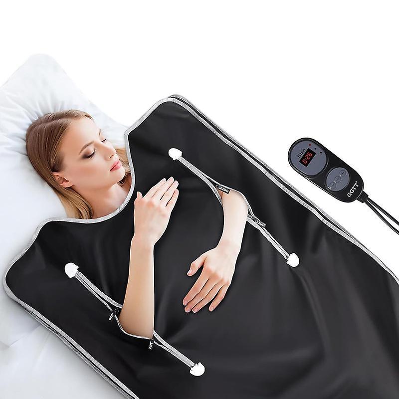 Moye Remote Control Infrared Sauna Blanket, Portable Relax Detoxification Sauna Blanket