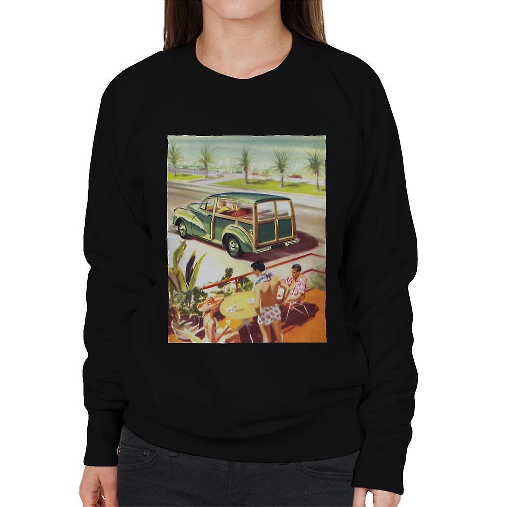 Morris Traveller Summer British Motor Heritage Women's Sweatshirt Black XX-Large